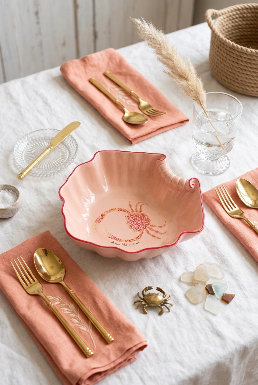 Yvonne Ellen Shell Shaped Serving Bowl