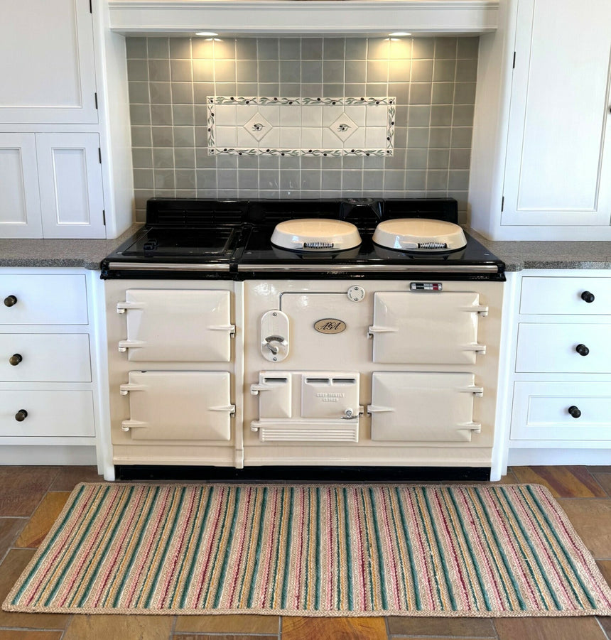 The Braided Rug Company Ikat Rectangle Jute Rug