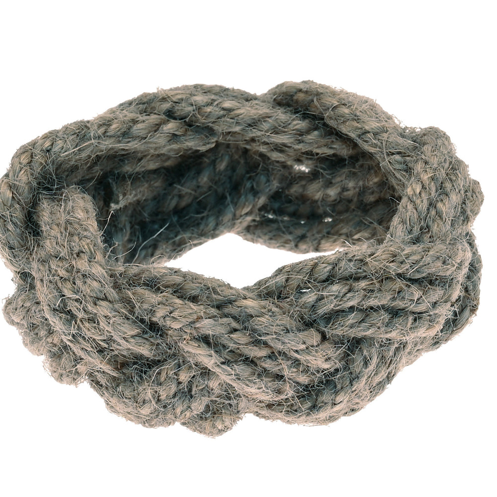 Walton & Co Jute Napkin Ring, Brown