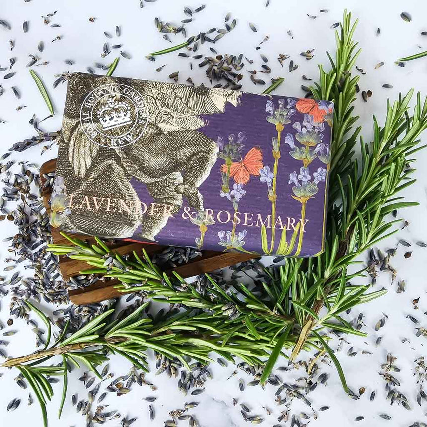 The English Soap Company Kew Gardens, Lavender And Rosemary Soap