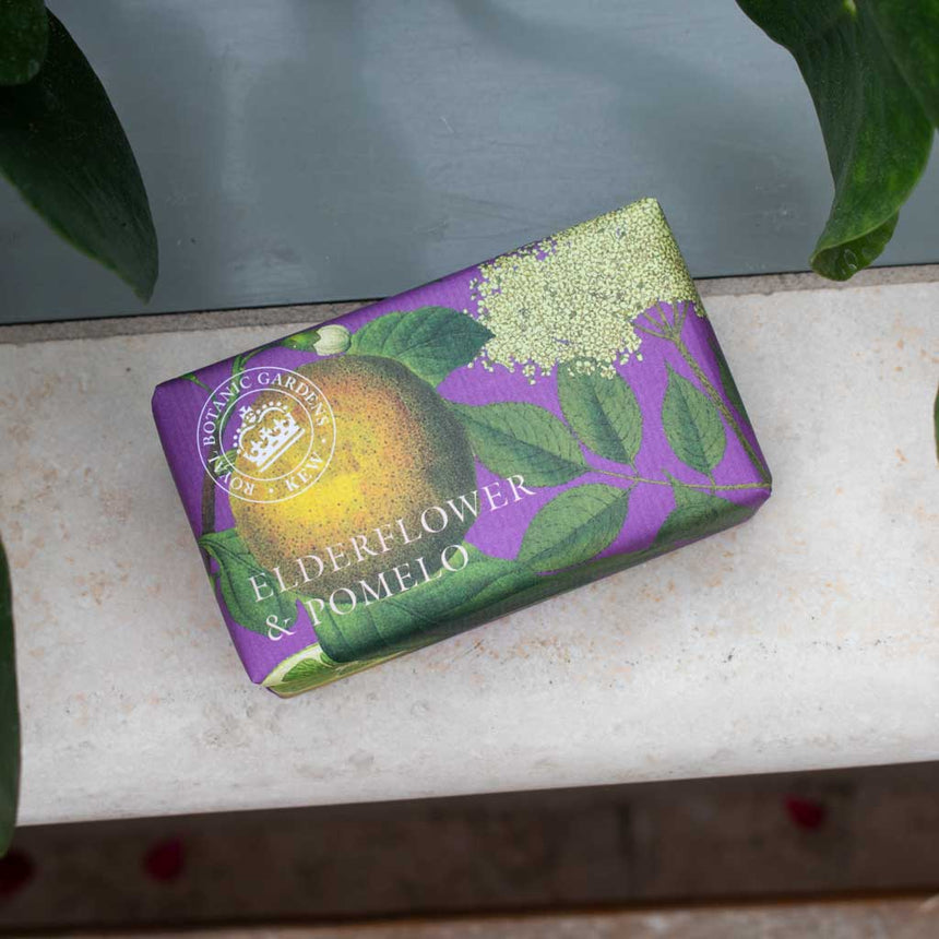 The English Soap Company Kew Gardens, Elderflower And Pomelo Soap