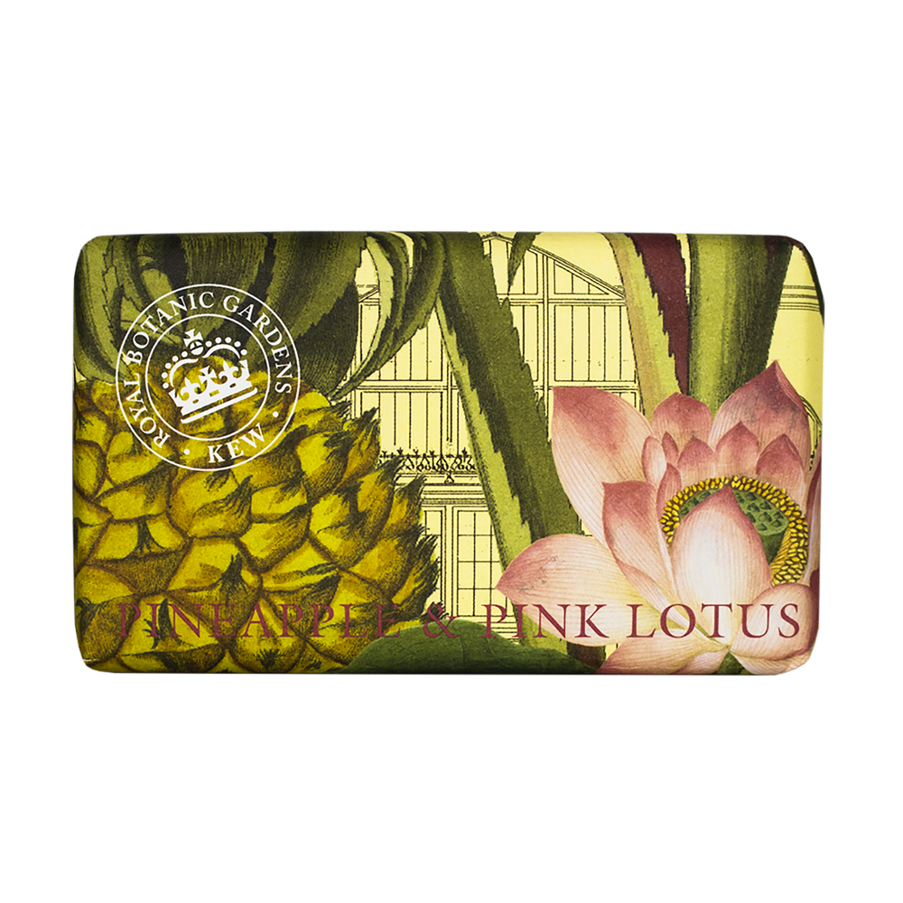 The English Soap Company Kew Gardens, Pineapple And Pink Lotus Soap
