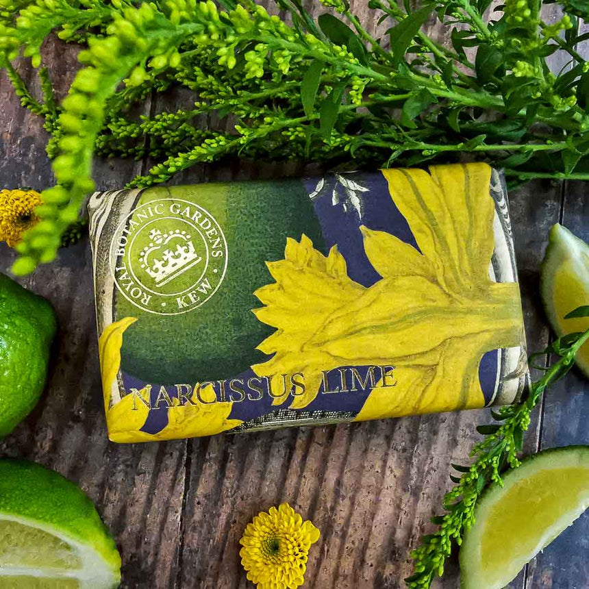 The English Soap Company Kew Gardens, Narcissus Lime Soap