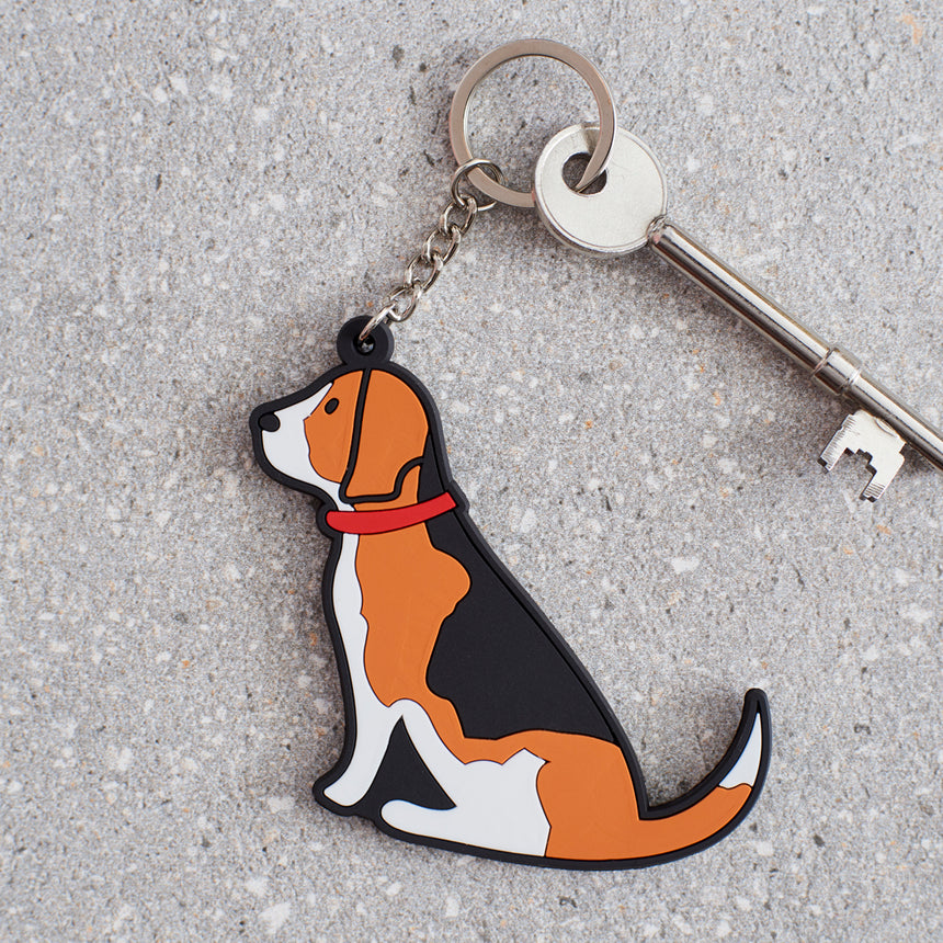 Sweet William Beagle Keyring