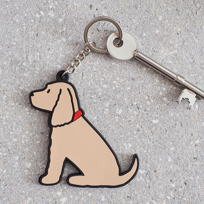 Sweet William Cocker Spaniel Keyring