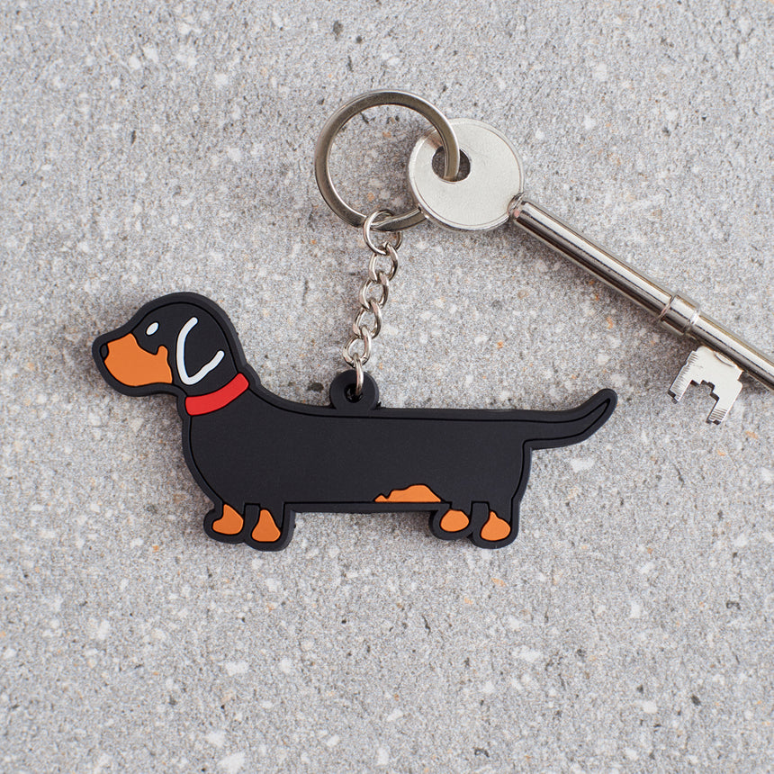 Sweet William Dachshund Keyring