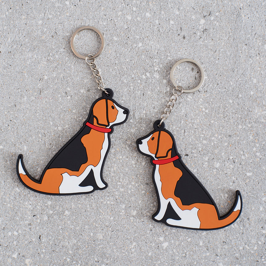 Sweet William Beagle Keyring