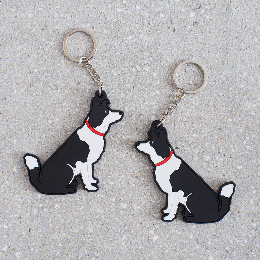 Sweet William Border Collie Keyring