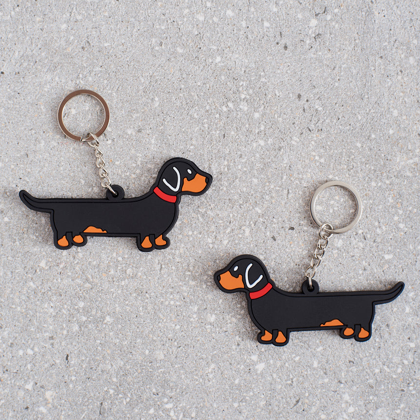 Sweet William Dachshund Keyring