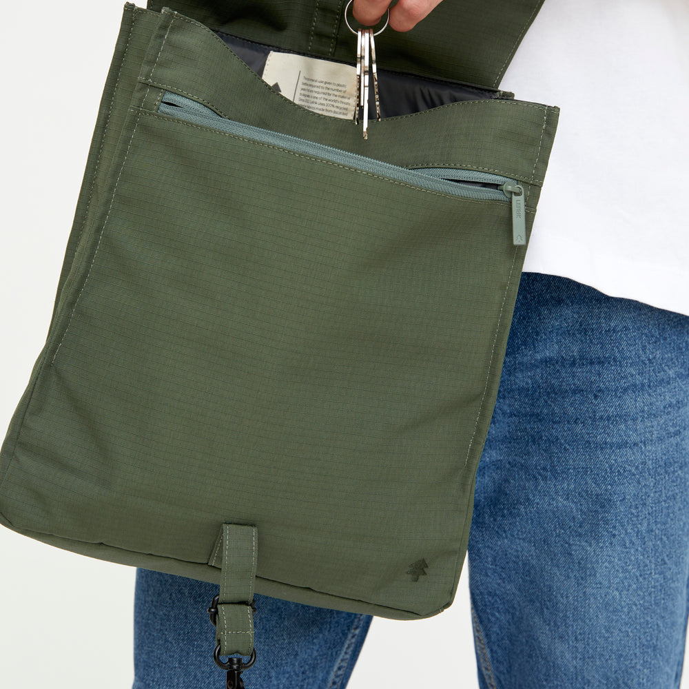 Lefrik Handy Mini Vandra Ripstop Backpack, Pine