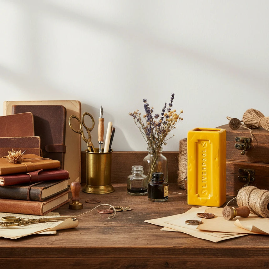 Liverpool Brick Vase, Yellow