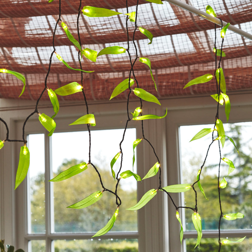 Solar powered Leaf Fantasy LED Fairy light