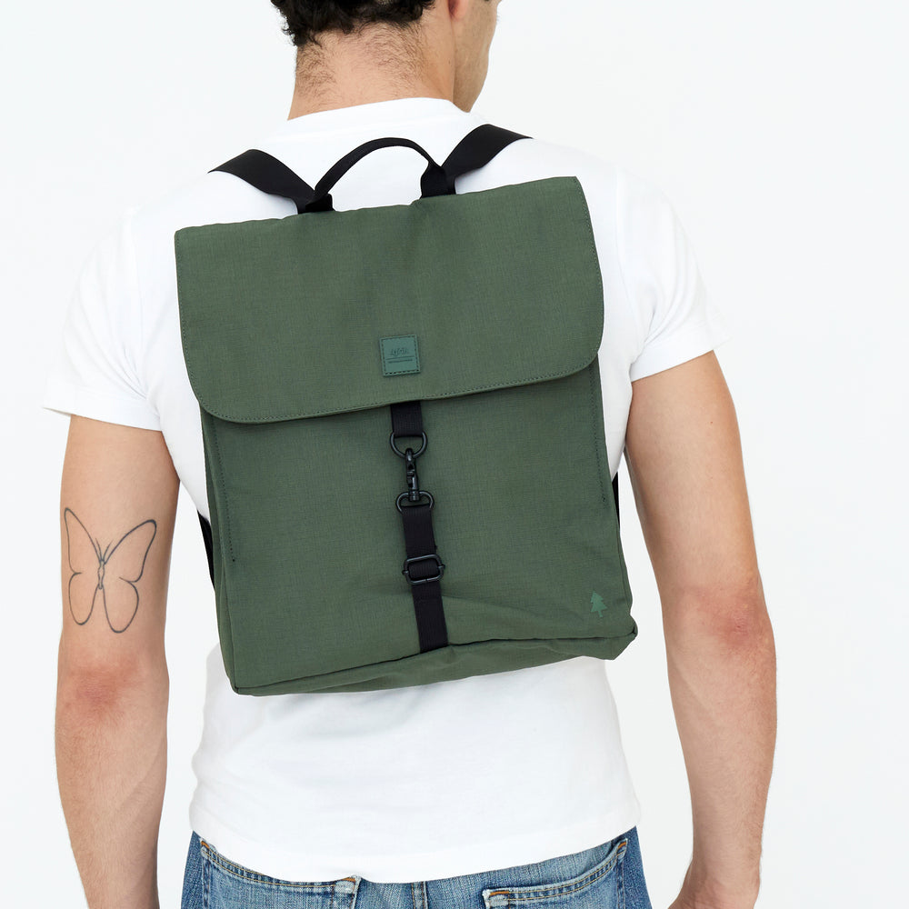 Lefrik Handy Mini Vandra Ripstop Backpack, Pine
