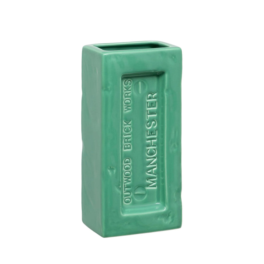 Manchester Brick Vase, Green