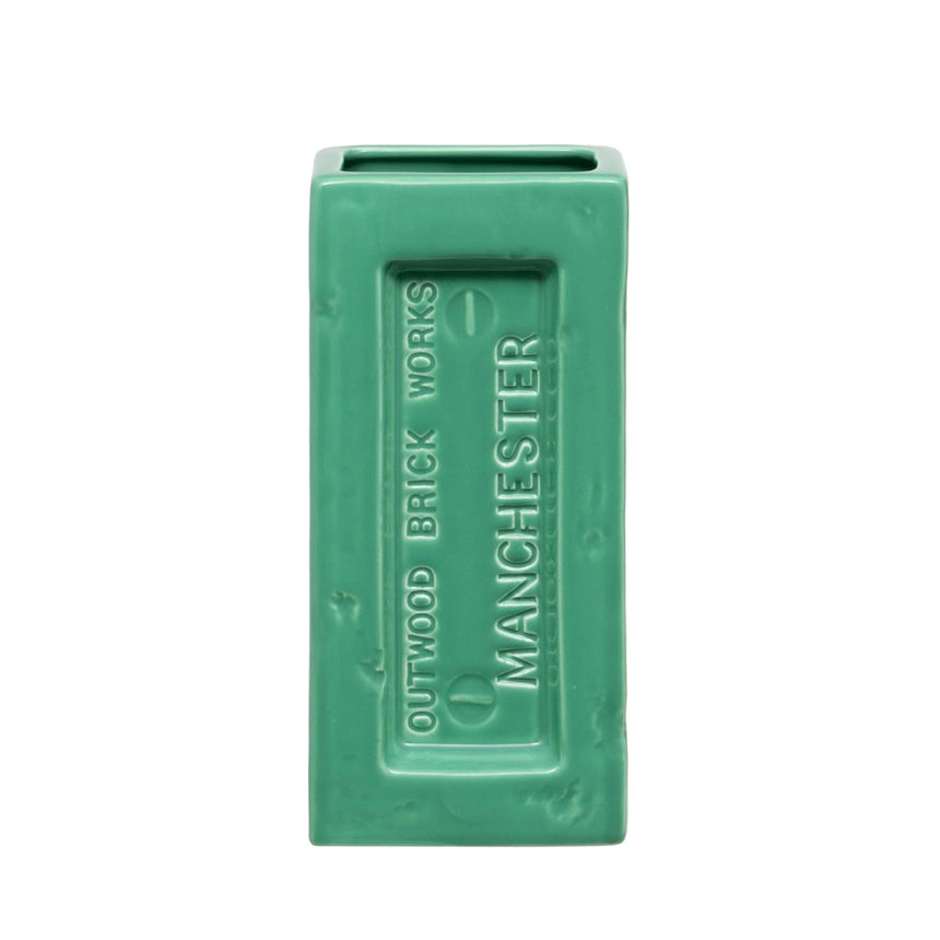 Manchester Brick Vase, Green