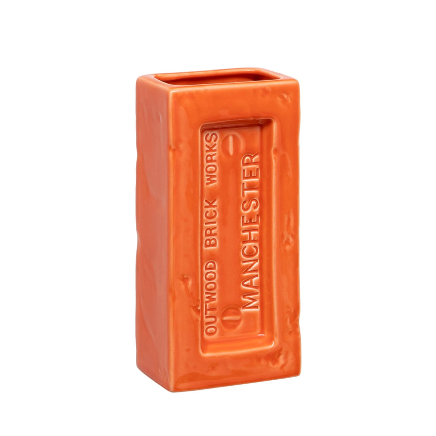 Manchester Brick Vase, Orange