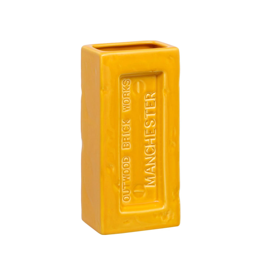 Manchester Brick Vase, Yellow