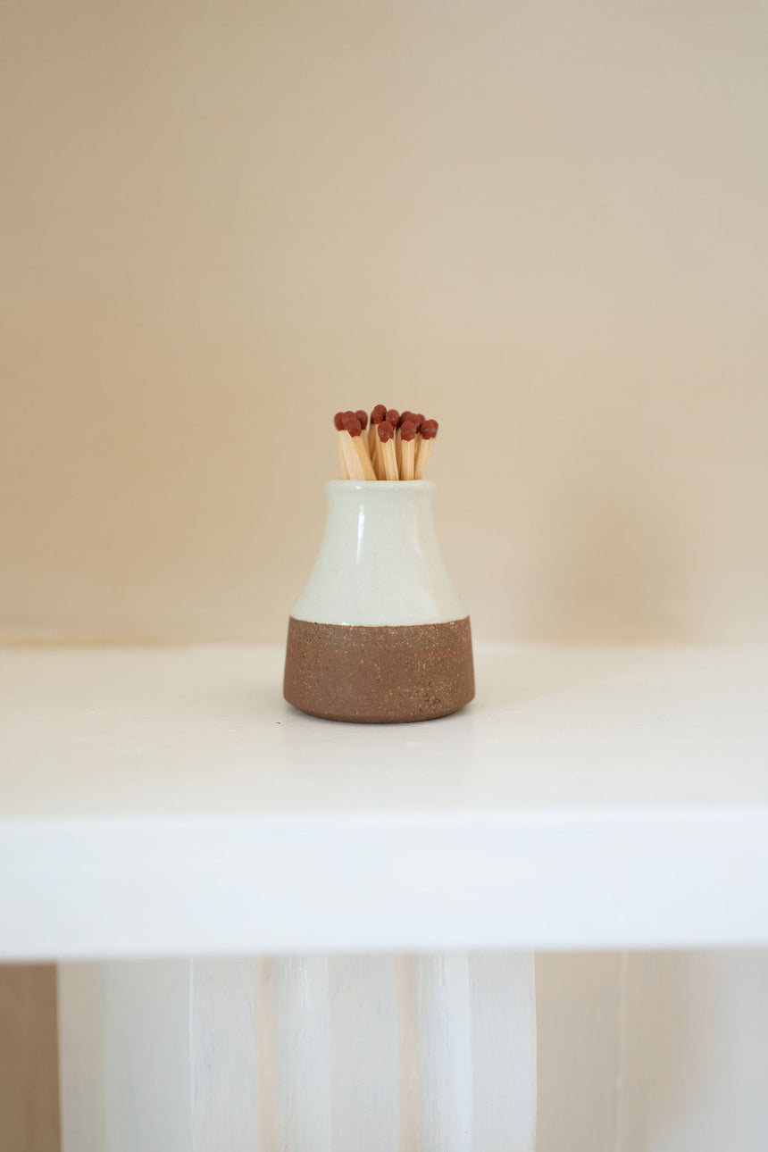 Morgan Wright Milk Bottle Match Striker, Milk