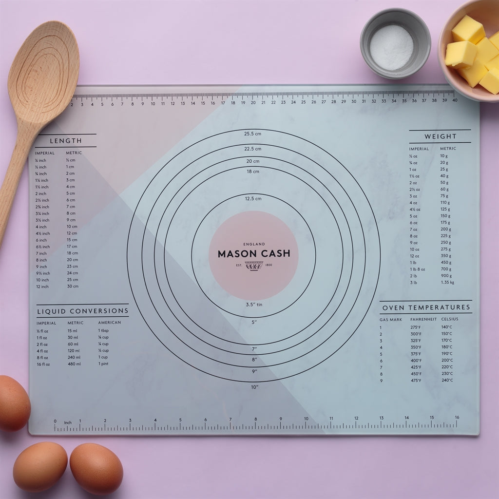 Mason Cash Innovative Kitchen Glass Pastry Board