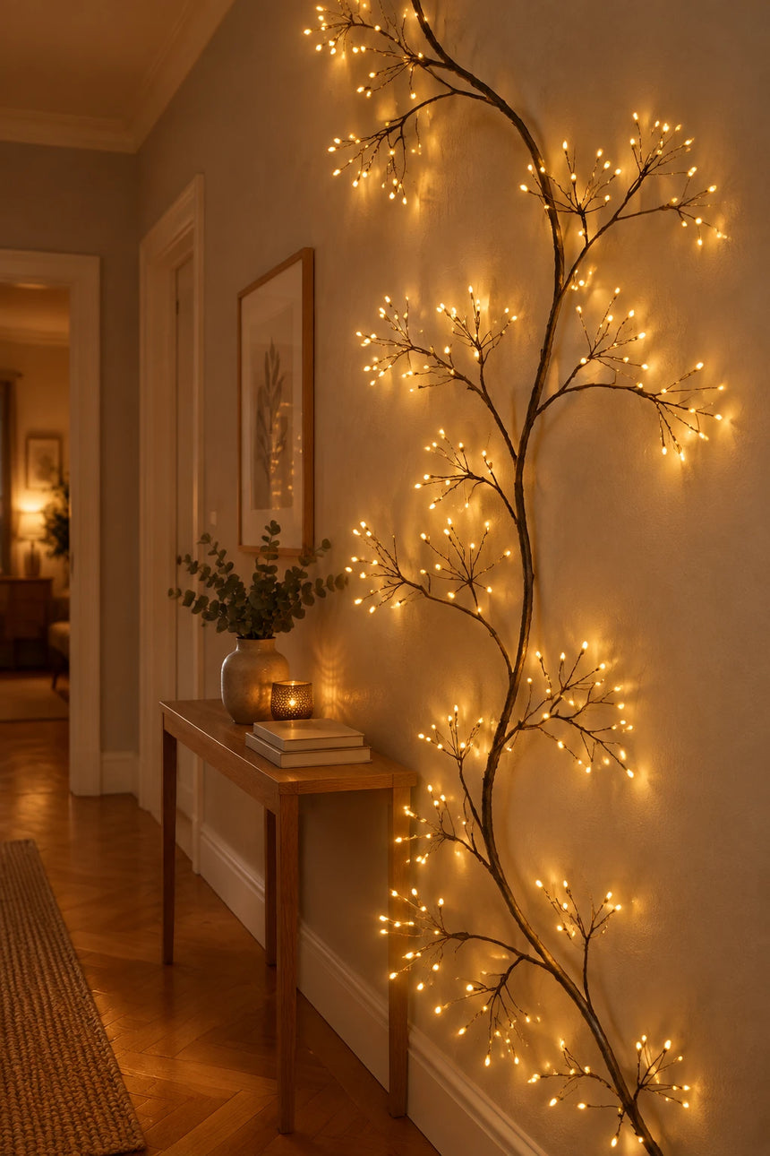Meadow Ivy LED Fairy Light, Brown ( Maines Powered )