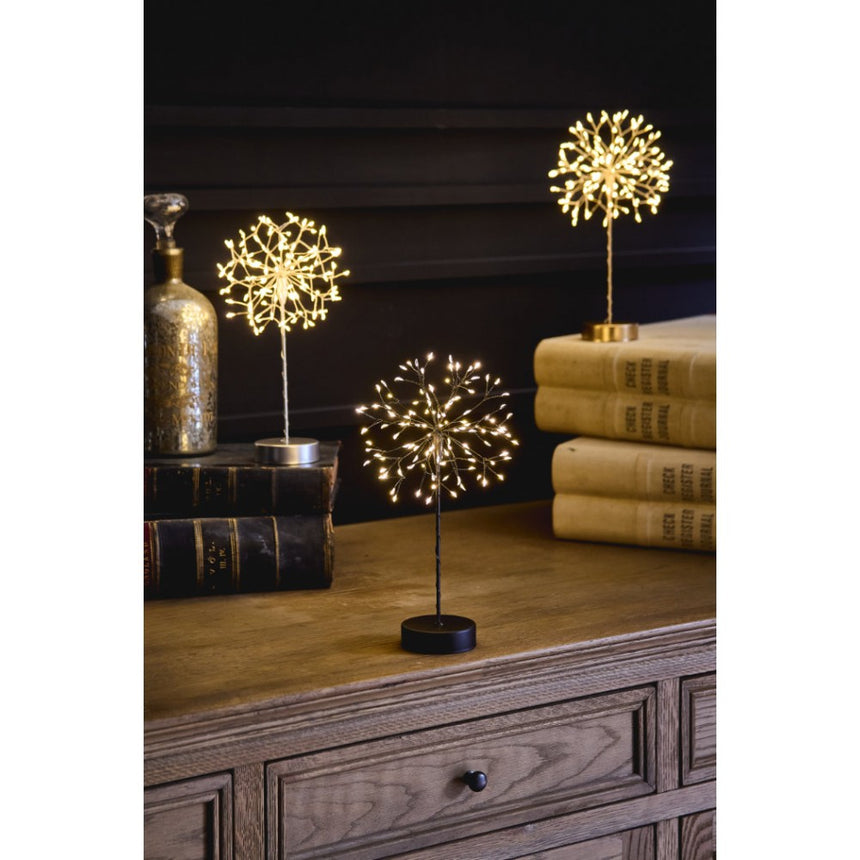 Dandelion Mini Table LED Fairy Light, Silver