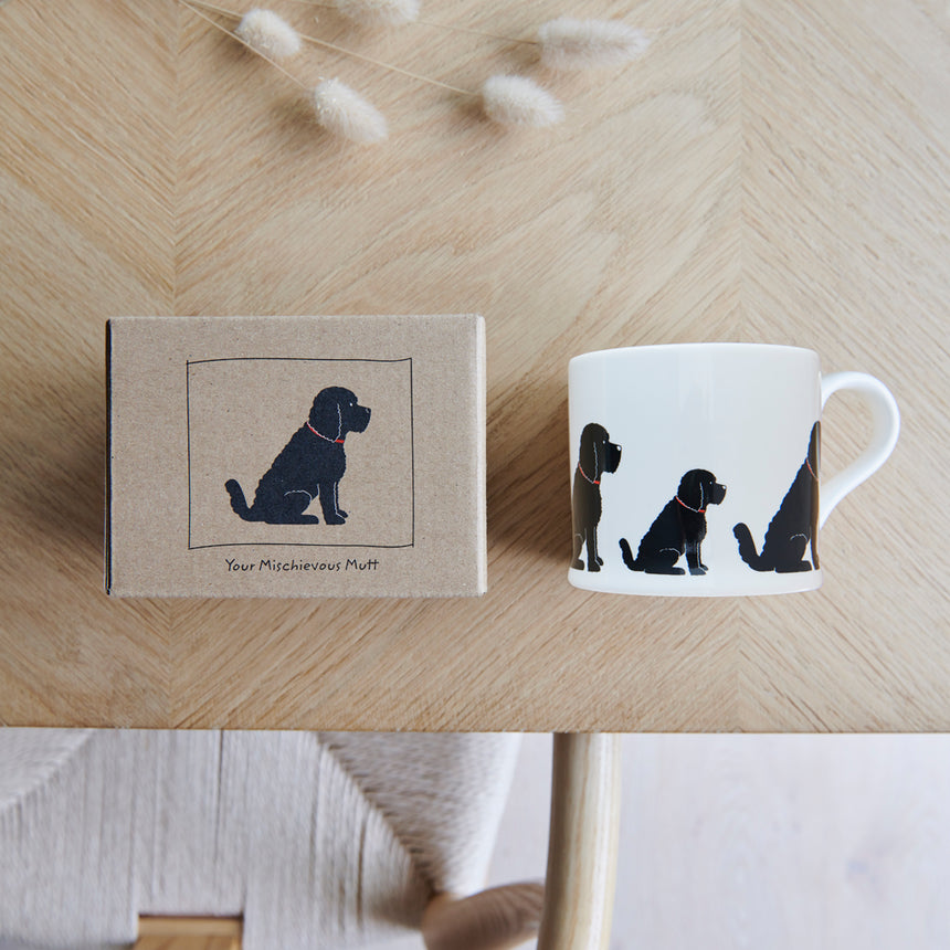 Sweet William Ceramic Mug, Cockapoo (Black)