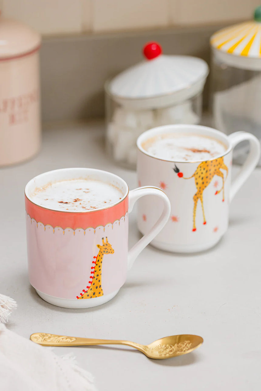 Yvonne Ellen Giraffe Stacking Mugs Set