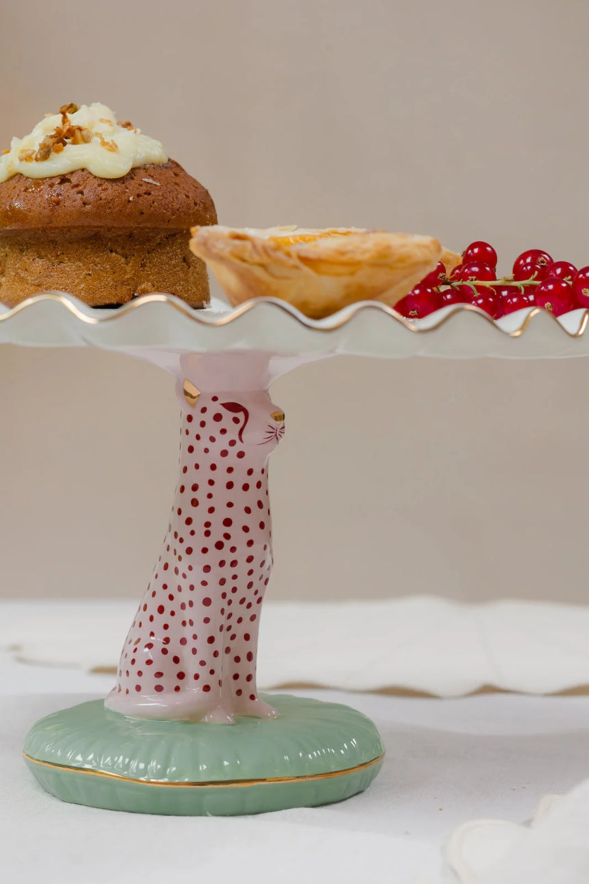 Yvonne Ellen Cheetah 3D Cake Stand