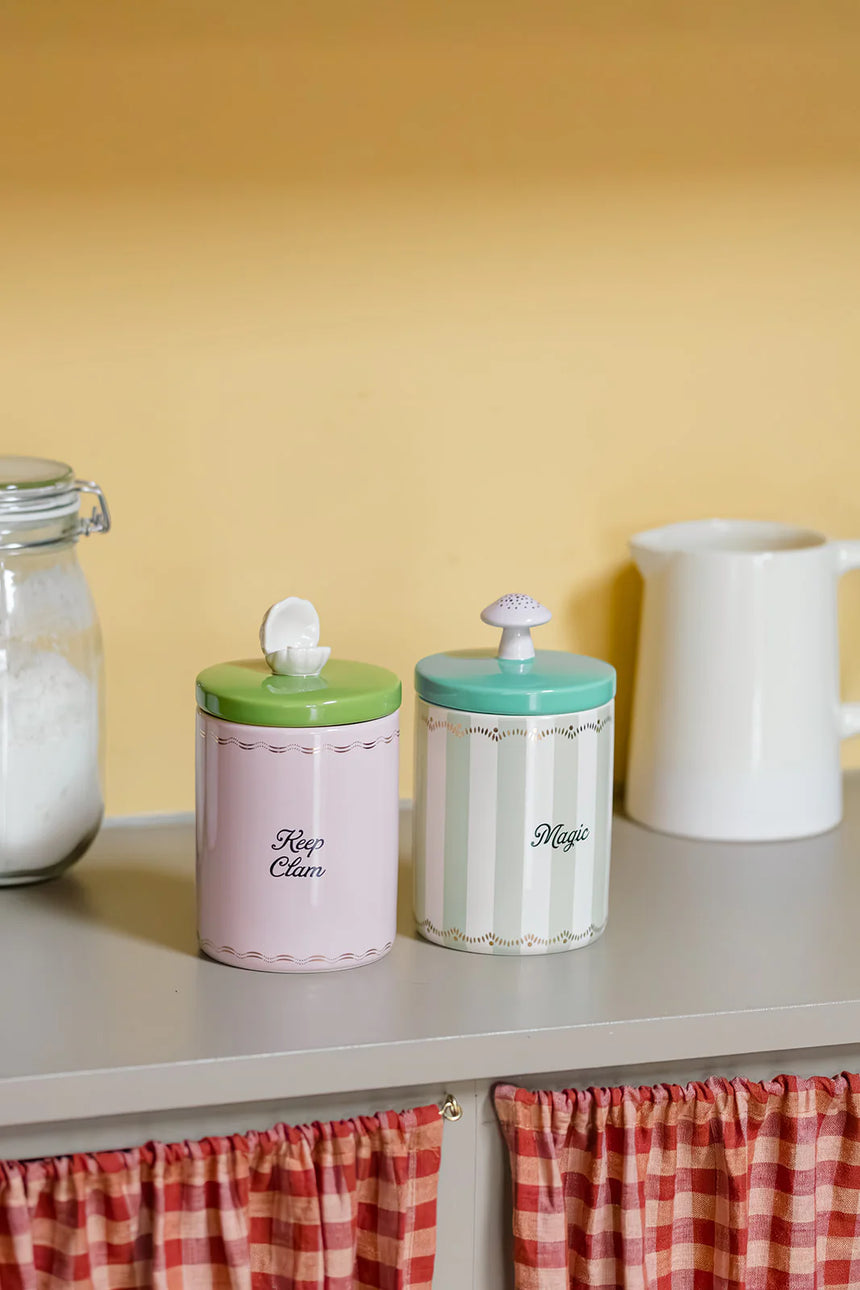 Yvonne Ellen Round Storage Jar, Squirrel