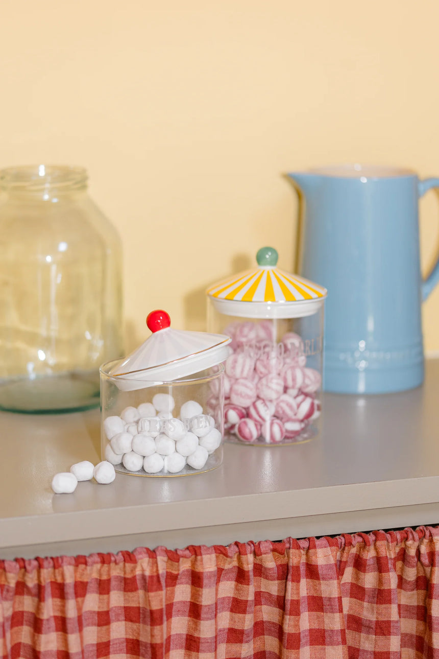 Yvonne Ellen Medium Glass Storage Jar, Hello Darling