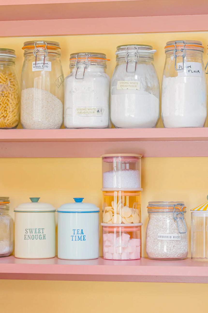 Yvonne Ellen Stacking Glass Storage Jars (Set of 3)