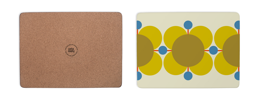 Orla Kiely Atomic Flower Placemats (Set Of 6 )