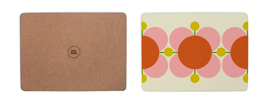 Orla Kiely Atomic Flower Placemats (Set Of 6 )