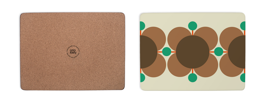 Orla Kiely Atomic Flower Placemats (Set Of 6 )