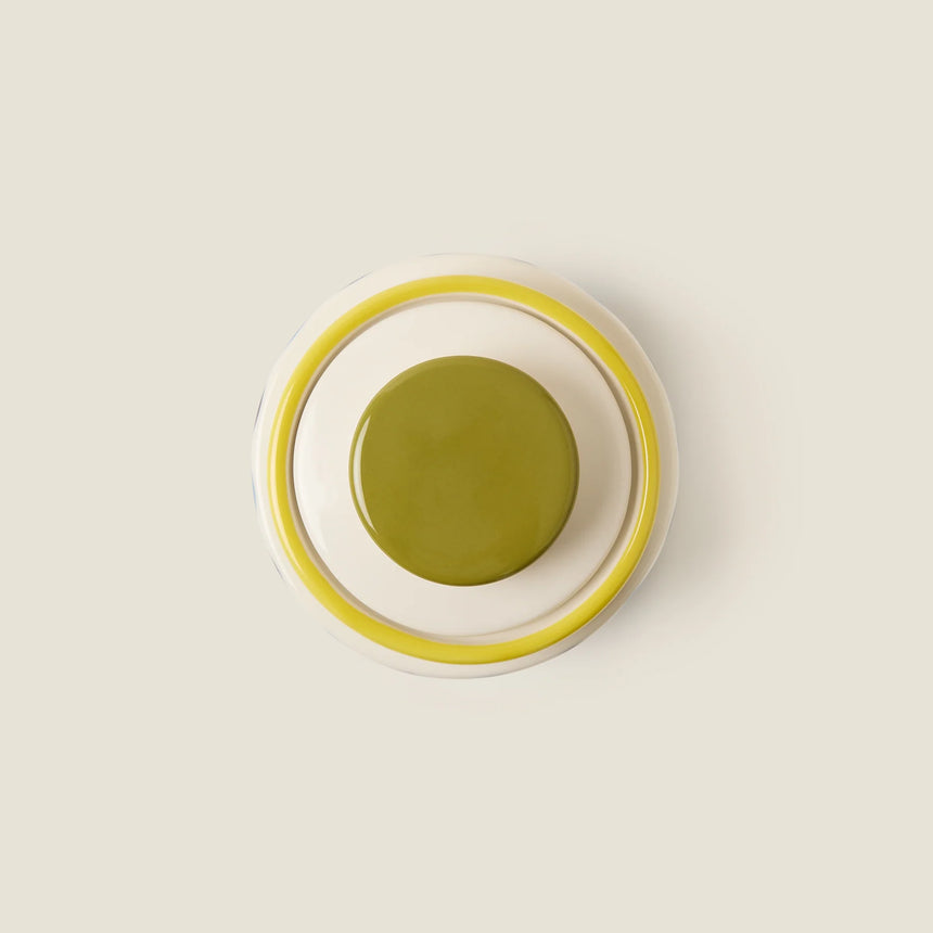 Orla Kiely Retro Stripe Yellow Storage Jar