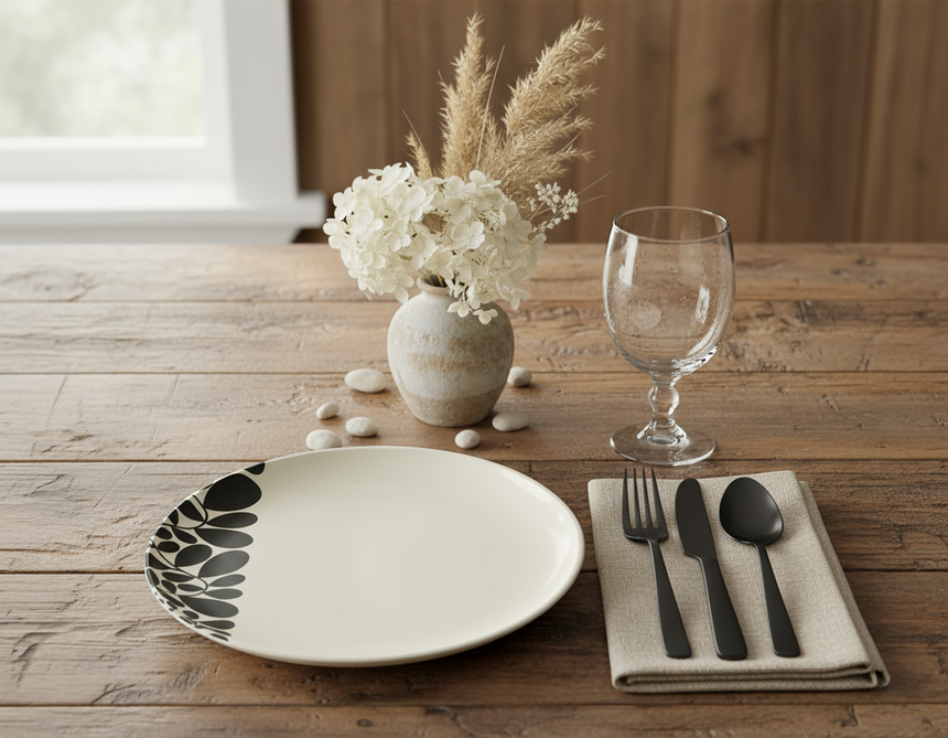Orla Kiely Sycamore Stripe Dinner Plate