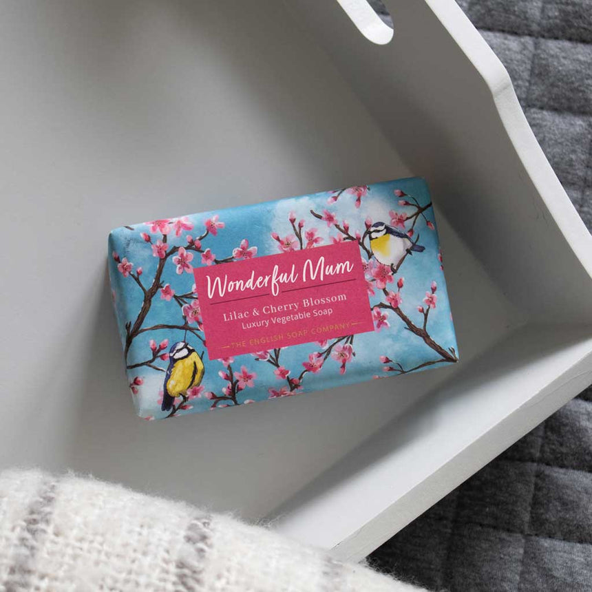 The English Soap Company Occasions, Lilac & Cherry Blossom Soap