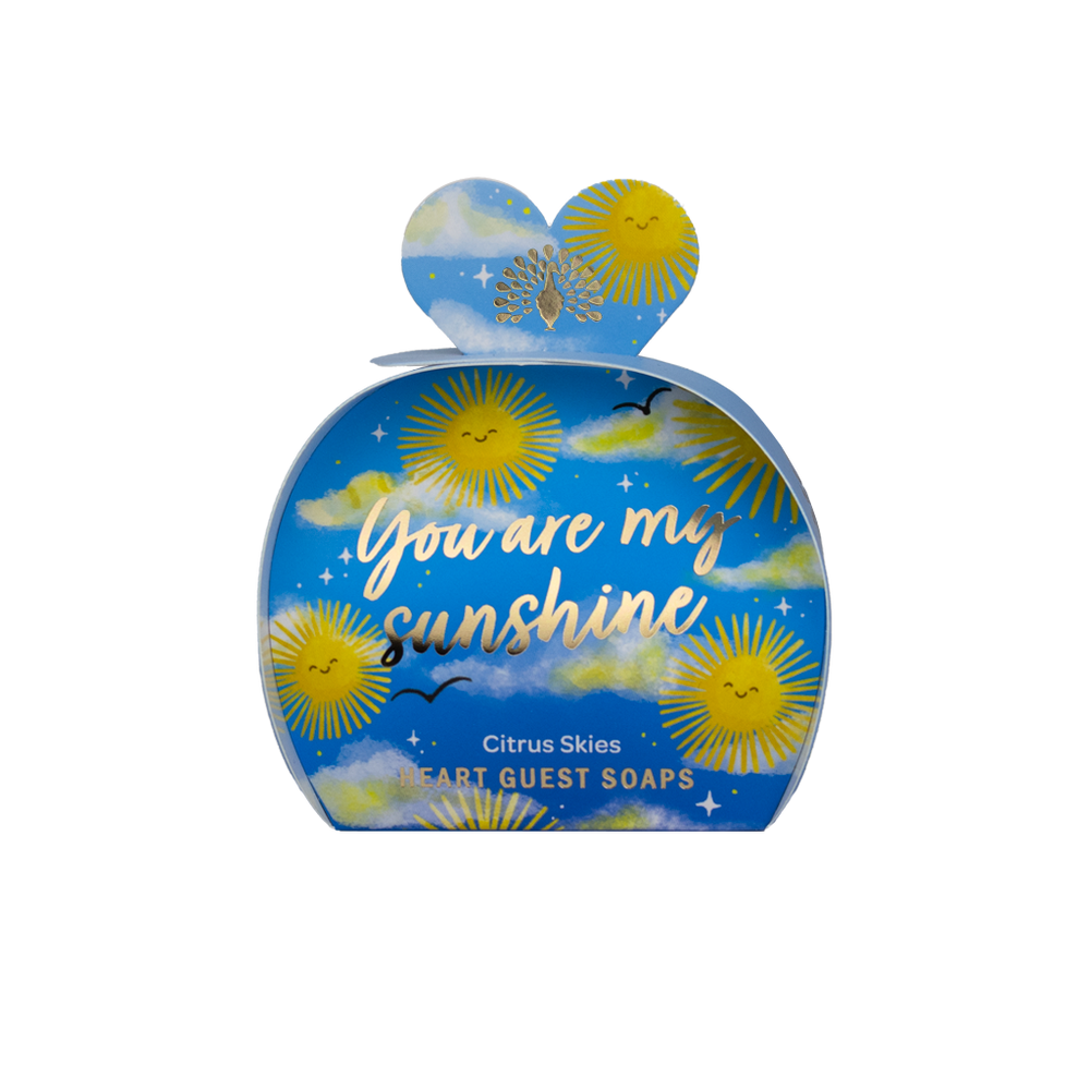 The English Soap Company Occasion, Mini Heart Soaps You Are My Sunshine