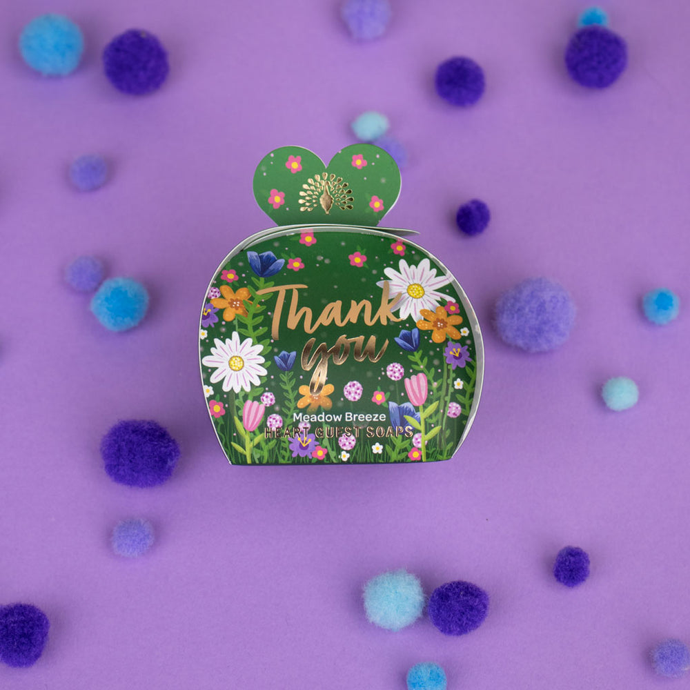 The English Soap Company Occasion, Mini Heart Soaps Thank You