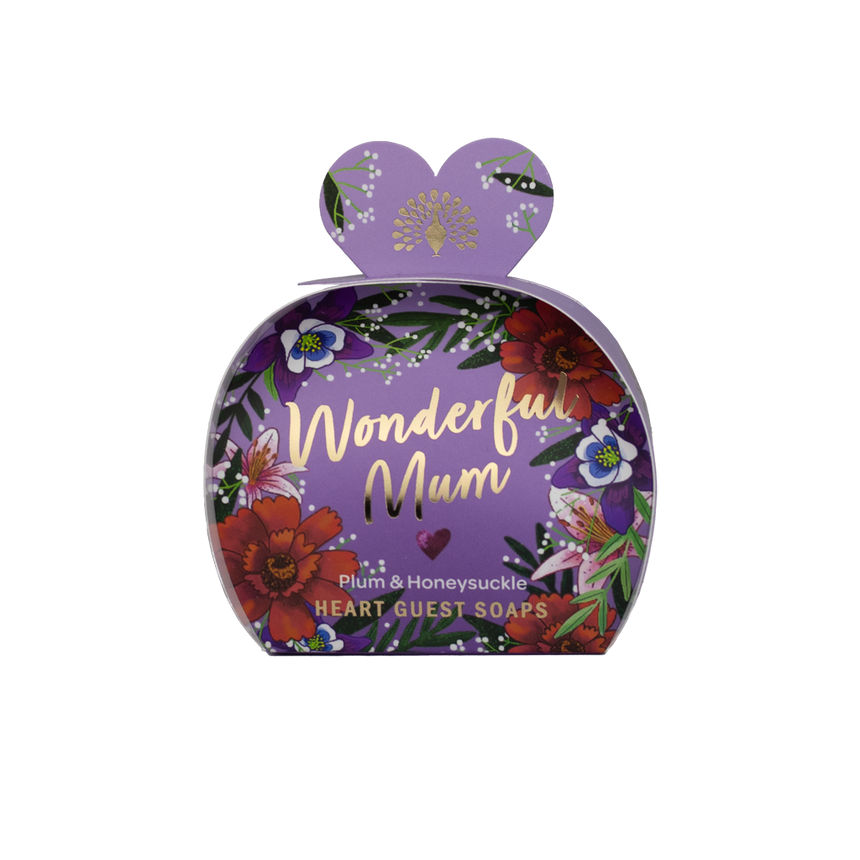 The English Soap Company Occasion, Mini Heart Soaps, Wonderful Mum