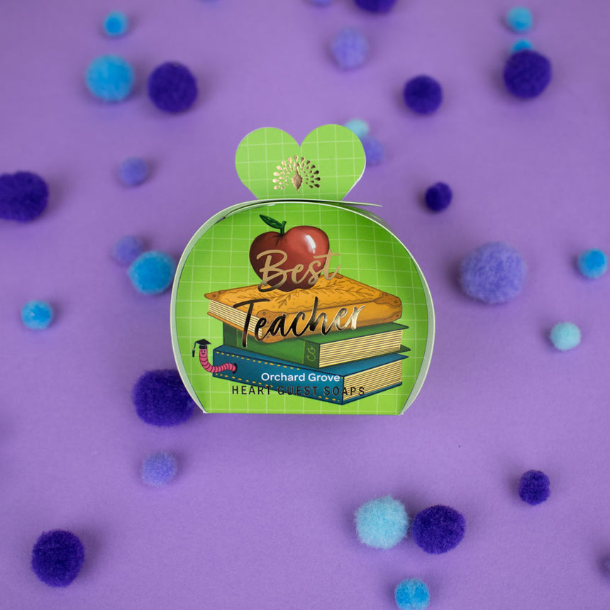 The English Soap Company Occasions Mini Heart Soaps, Best Teacher