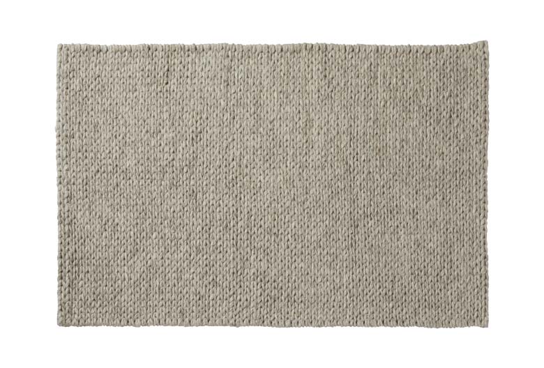 Walton & Co Plait Wool Rug, Taupe