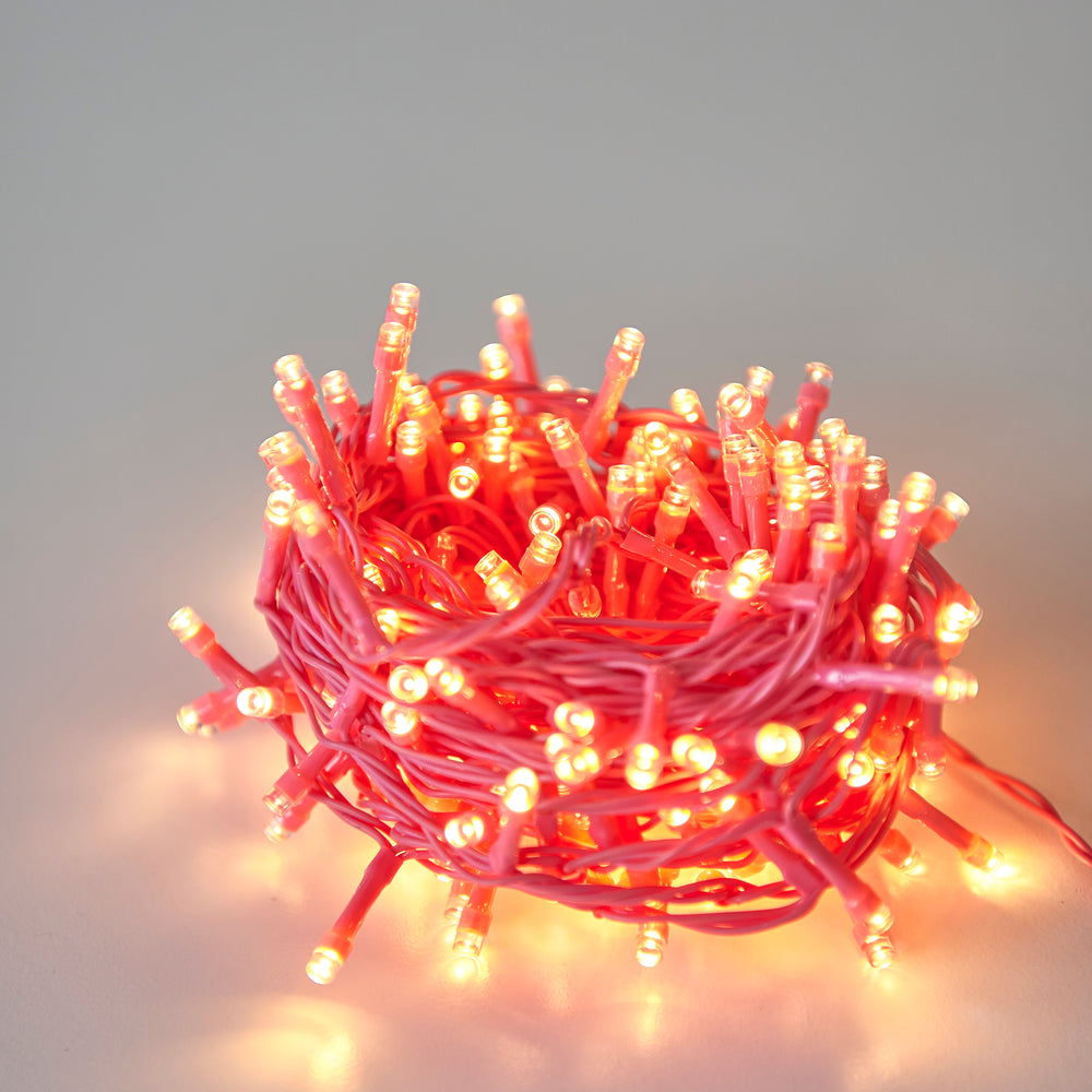 LED Pin Light, Pink (Mains Powered)