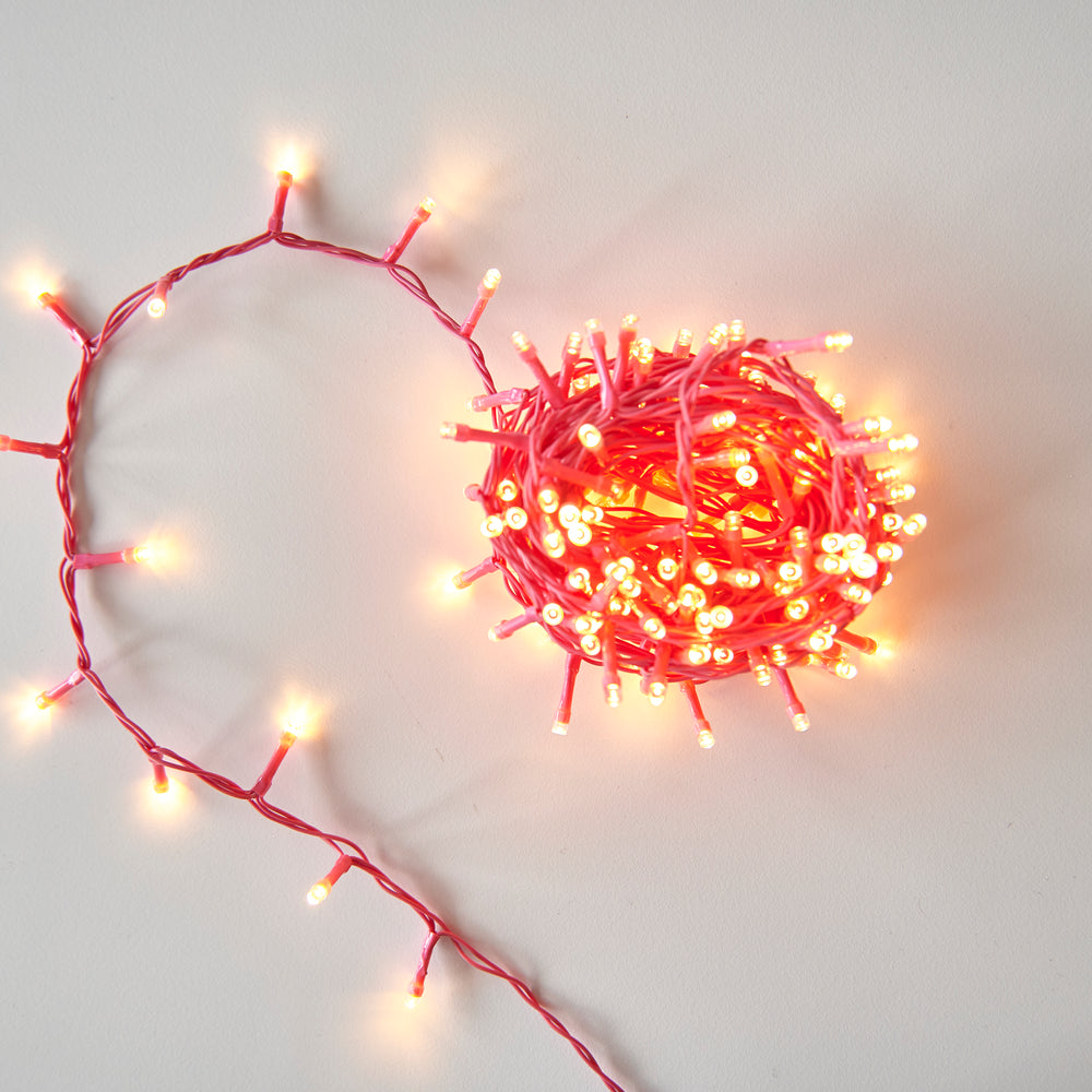 LED Pin Light, Pink (Mains Powered)
