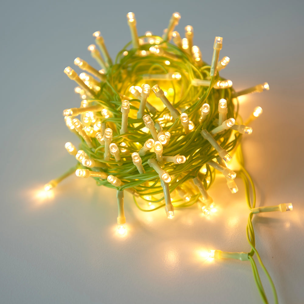 LED Pin Light, Lime (Mains Powered)