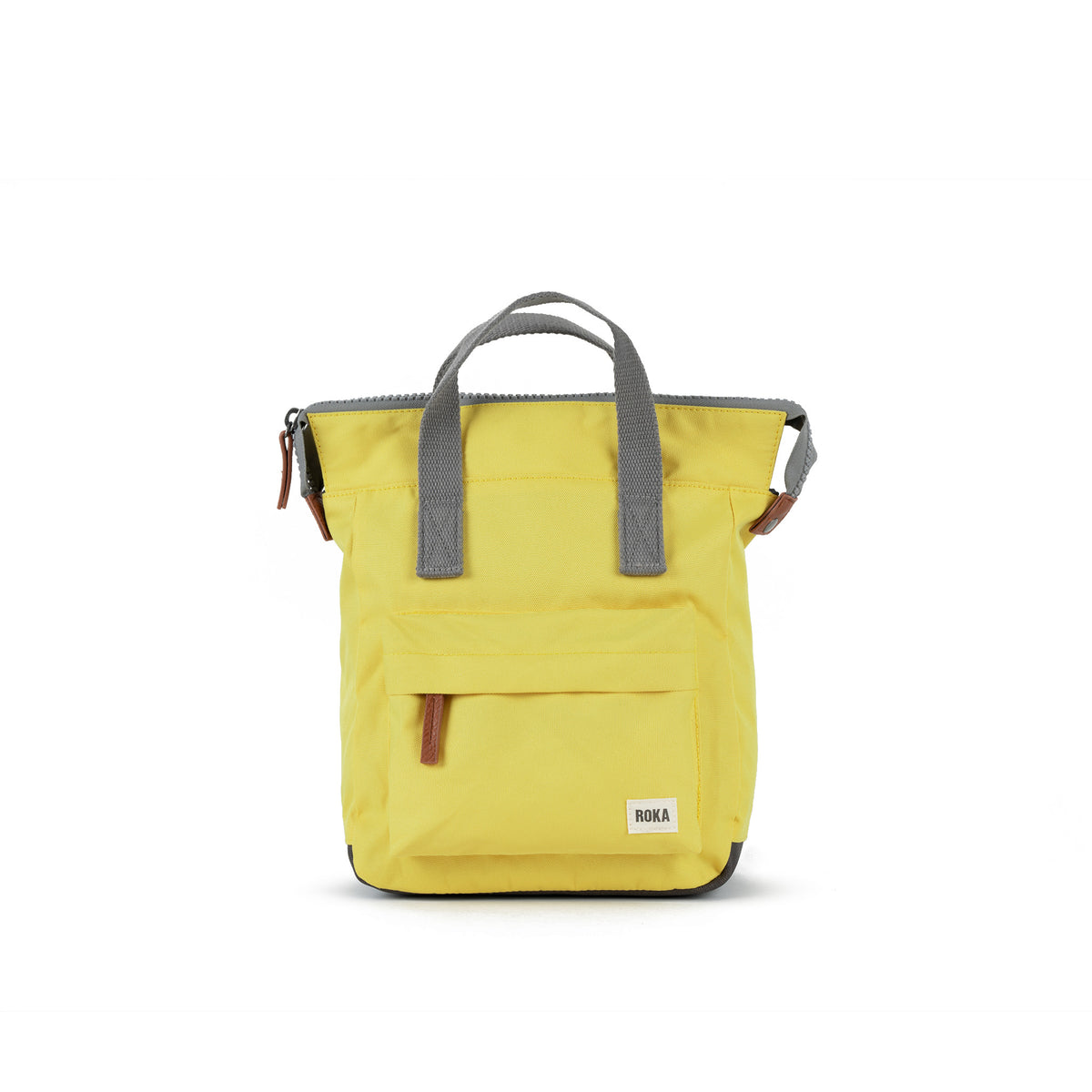 Mochila ROKA London Bantry B Small Multi-Stripe - Poliéster Reciclado, Ligera, Funda Para Tablet