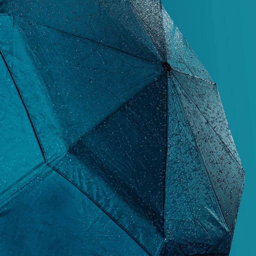 Roka London Waterloo Sustainable Umbrella, Teal