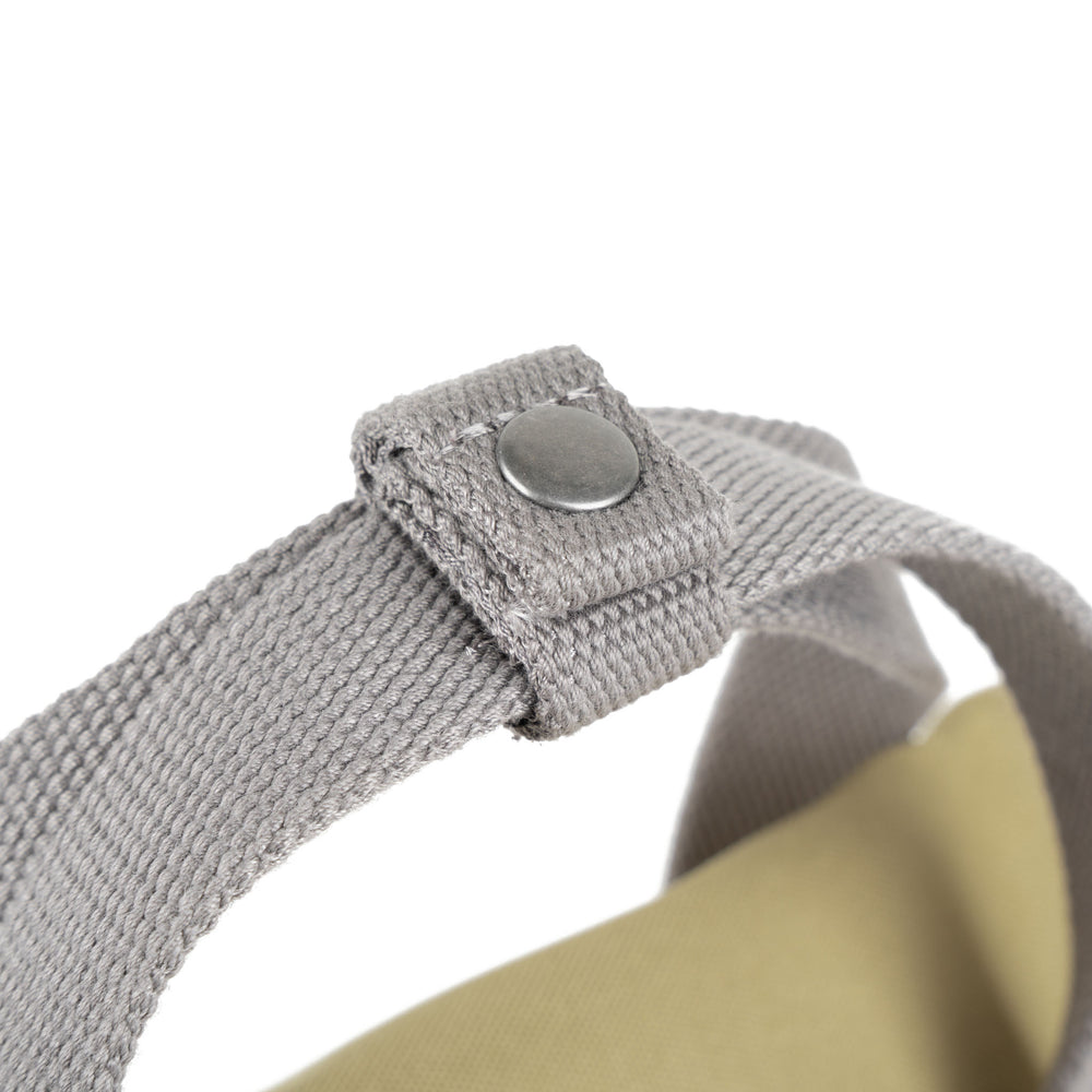 Roka London Blackfriars Messenger Bag, Khaki (Recycled Canvas)