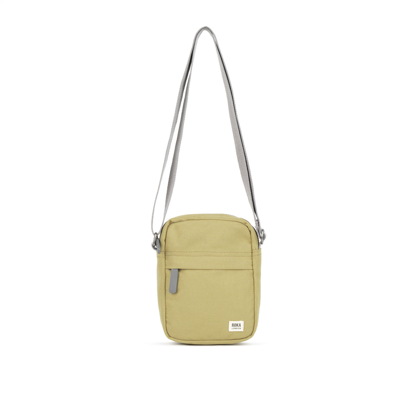 Roka London Bond Crossbody Bag, Khaki (Sustainable Canvas)