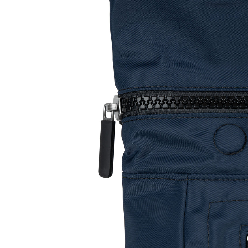 Roka London Black Label, Camden P Rucksack, Midnight (Sustainable Nylon)